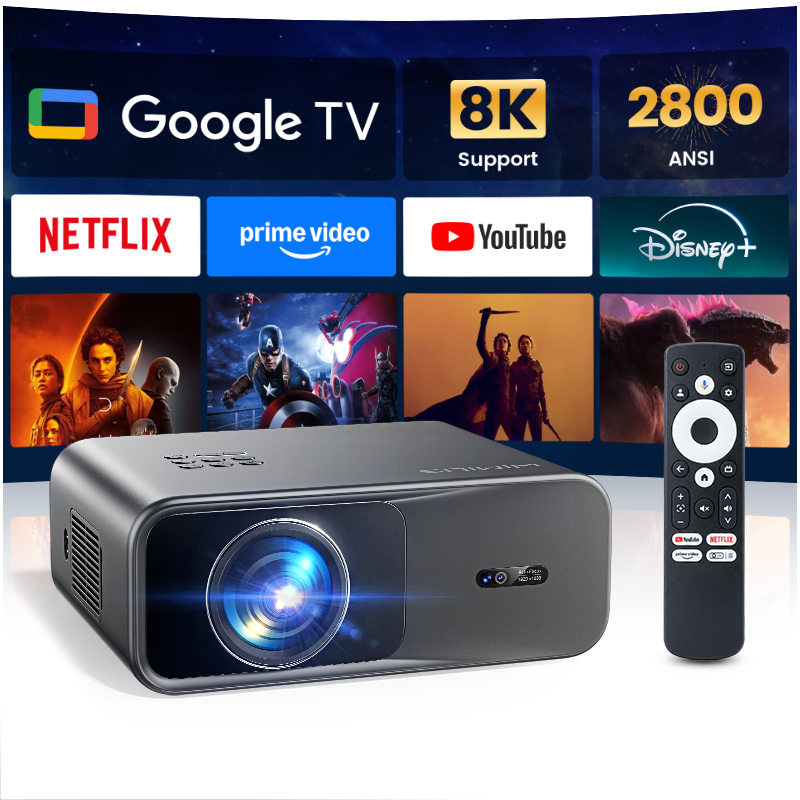 Home Cinema Tv - Proyektor Wimius G1 4K Google TV