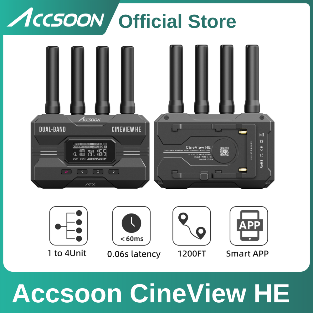 Home Cinema Wireless - HDMI Accsoon CineView HE kamera Video