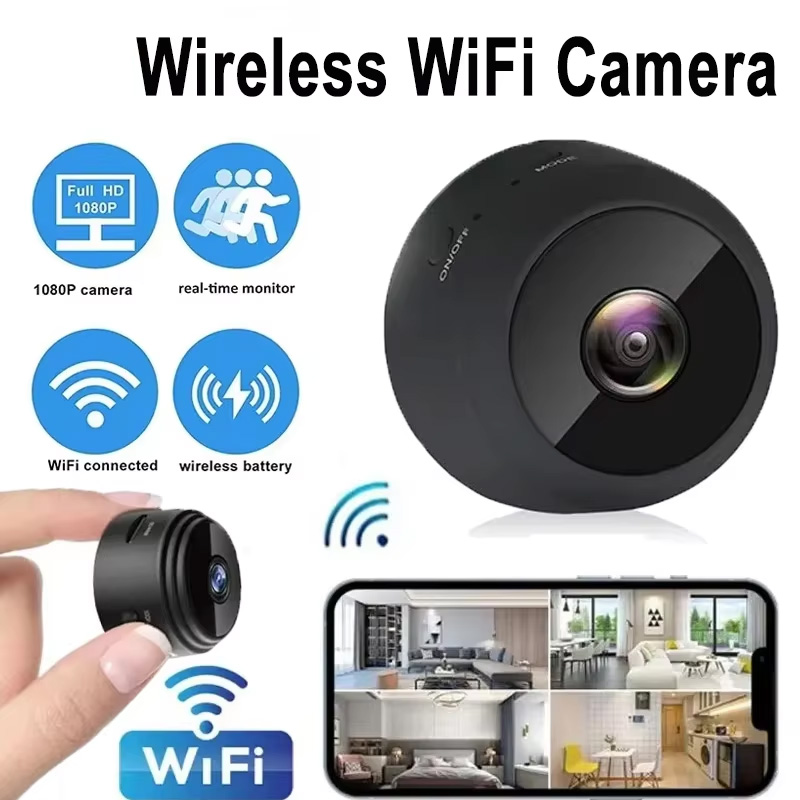 Kamera A9 Baru Wifi 1080p HD M - Home Cinema Wireless ulasan dan harga
