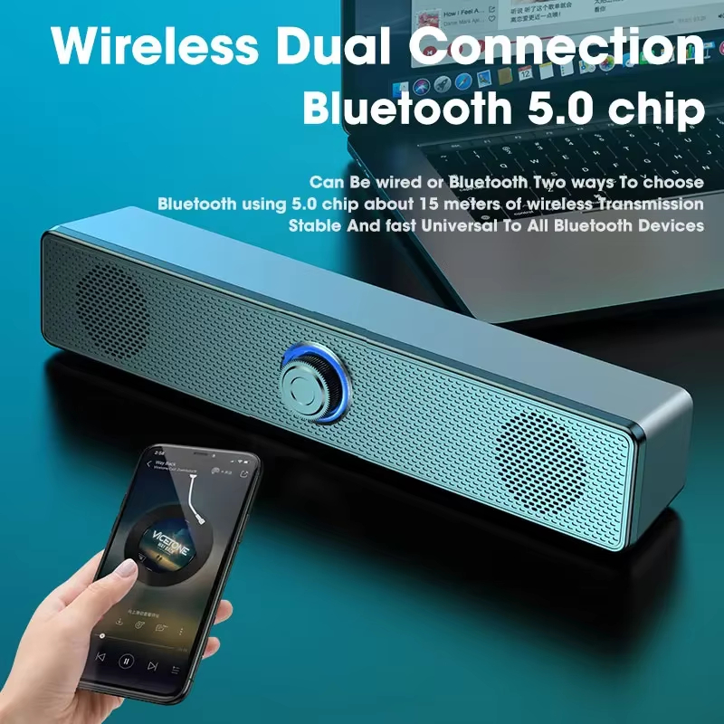 Bluetooth 5.0 4D Surround Soun - Home Cinema Wireless ulasan dan harga