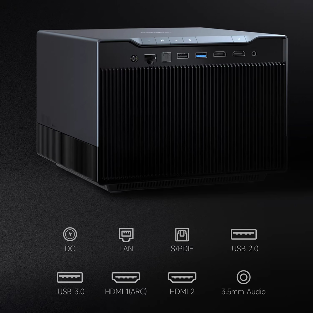Proyektor Dangbei F6 DLP 4K Ch - Audio Home Cinema ulasan dan harga