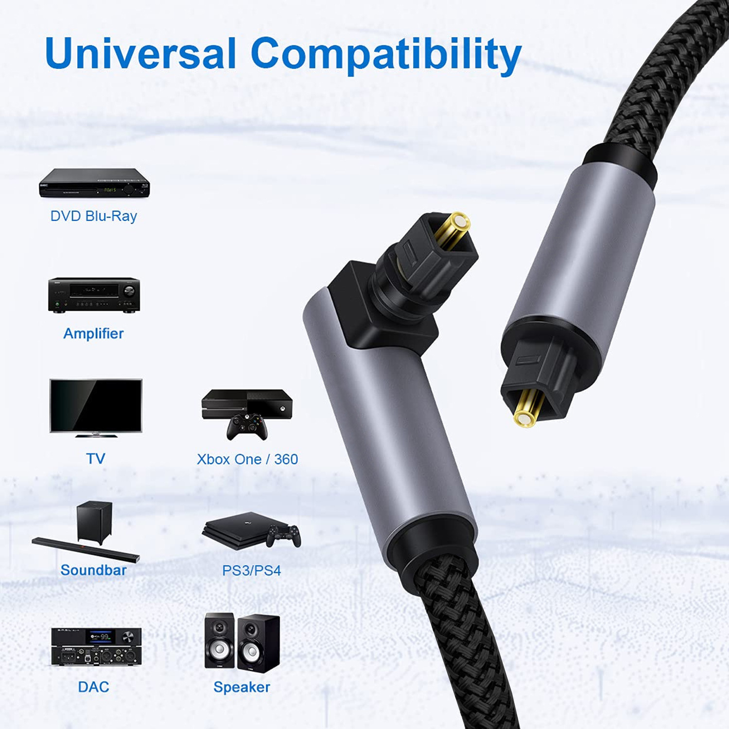 Kabel Audio optik Digital HIFI - Home Cinema Tv ulasan dan harga