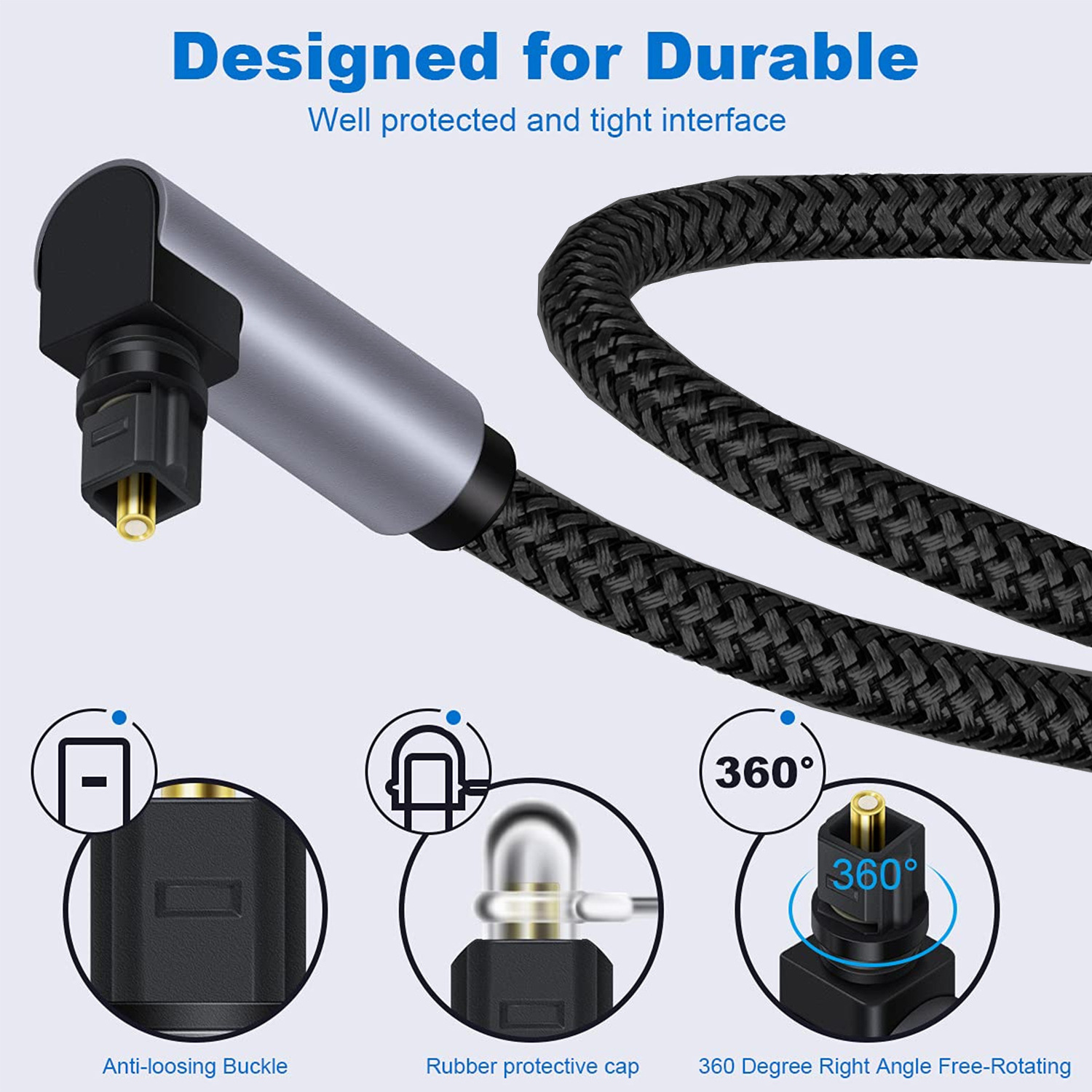 Kabel Audio optik Digital HIFI - Home Cinema Tv ulasan dan harga