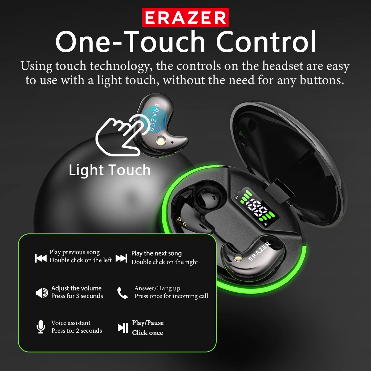 EARZER XF58 Headphone Bluetoot - Home Cinema Wireless ulasan dan harga
