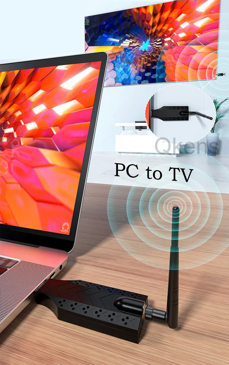 Pemancar dan Penerima Video Ni - Home Cinema Wireless ulasan dan harga