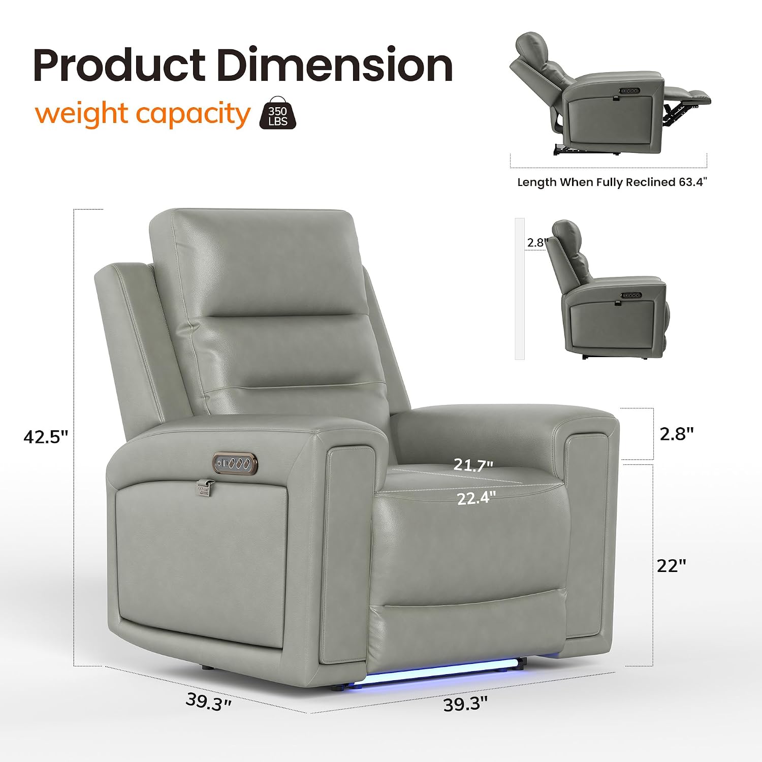 Kursi Recliner Bertenaga Tiga  - Home Cinema Chairs ulasan dan harga