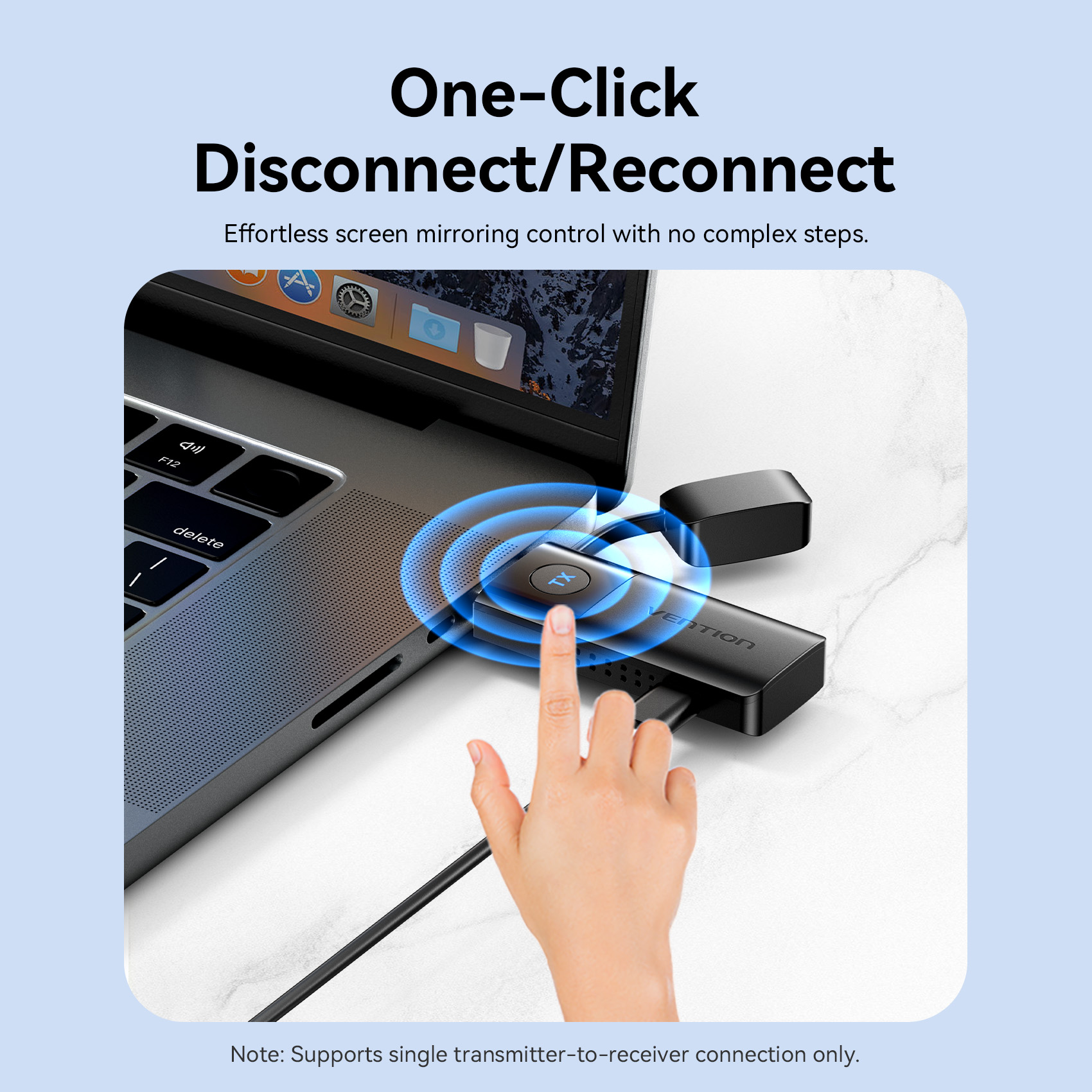 Vention Pemancar dan Penerima  - Home Cinema Wireless ulasan dan harga